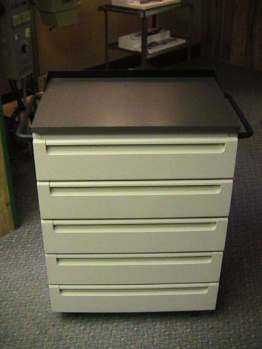 Midmark mobile treatment cabinet for sale