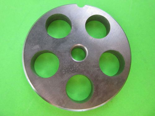 #22 x 3/4&#034; meat grinder plate disc stainless steel fits mtn cabelas &amp; others for sale