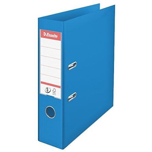 Esselte Lever Arch File PVC A4 75mm Blue 48065
