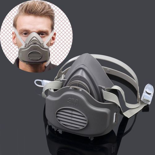 Half Face Mask Filter Respirator Masks Protection Dust Labor Insurance Supplies