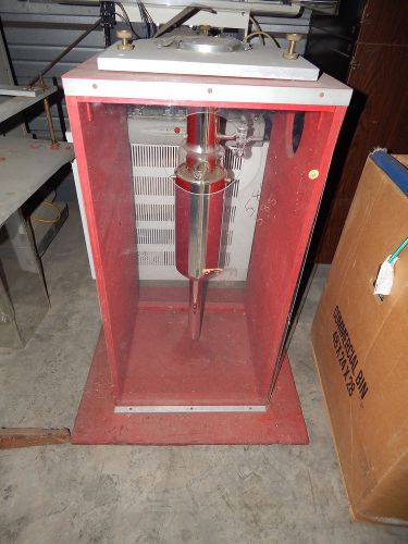 H.s. martin custom*bilt liquid nitrogen dewar w/spigot, spouts, big! glass, ln2 for sale