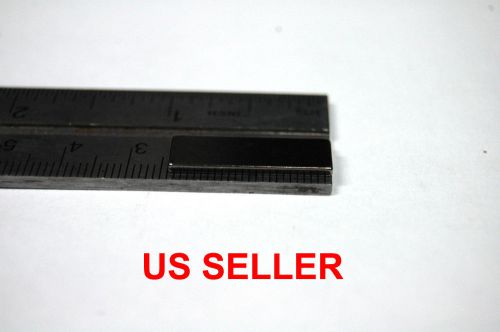 x2 N35 Black Nickel 24x8x1.5mm Neodymium Rare-Earth Block Magnets