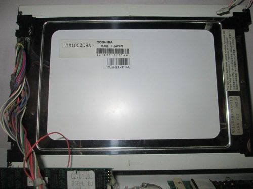 Industrial LTM10C209A TOSHIBA 10.4 INCH LCD PANEL With  Tube Cards &amp; LVDS Cable