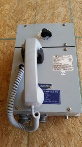 Sightly used GAI-TRONICS 701-307 HANDSET SPEAKER AMPLIFIER 24VDC
