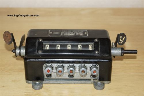 Vintage 1977 Soviet Russian Mechanical Device Revolution Counter SOP 105 USSR