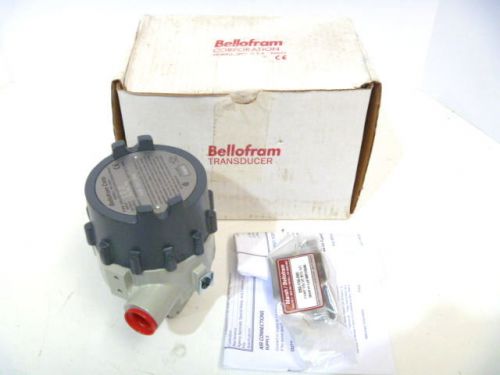 Bellofram type 1001 4-20ma 3-15psi supply 20-100psi transducer 2015 new in box for sale