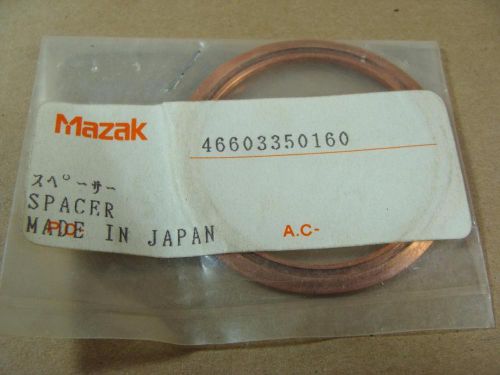 NEW MAZAK NISSHO IWAI 46603350160 LASER CUTTER CONSUMABLE COPPER SPACER RING