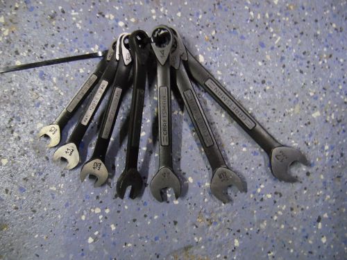#237a CRAFTSMAN LOT OF 7 COMBINATION WRENCHES 10mm - 15mm &amp; 17mm