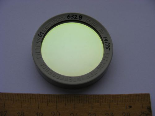 Leitz Microscope Interference Filter Ealing 632,8nm He-Ne laser line