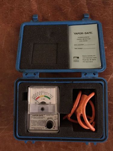 warrick controls Vapor-Safe Portable Hydrocarbon Vapor Dectector Model 5700