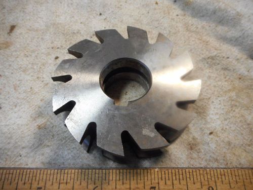 UNION 1/2&#034; DIA 10 degre 3.00&#034; x 1/2C x 1&#034; Milling Concave Cutter tool 1/4 Radius