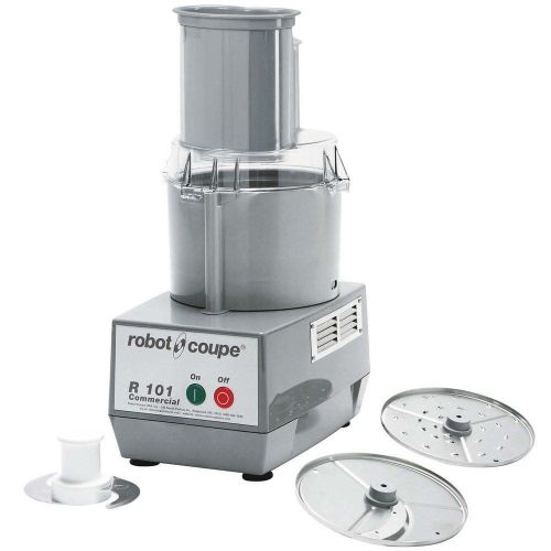 Robot Coupe R 101 Combination Cutter and Vegetable Slicer with 2.5 qt. Gray Poly