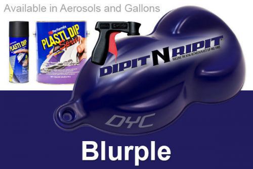 Performix Plasti Dip 4 Pack Spray Cans Matte Blurple Plasti Dip &amp; Spray Trigger