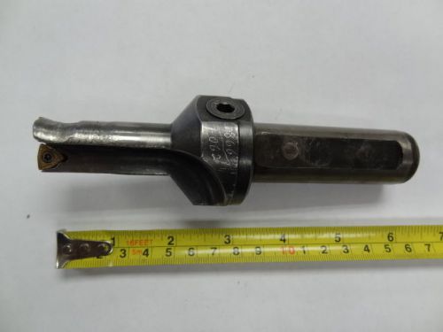 22MM .866&#034; CARBOLOY SD70-1062-212-1250R INDEXABLE INSERT COOLANT DRILL