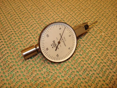 .0005&#034; brown sharpe - bestest dial test indicator swiss made machinist tool for sale