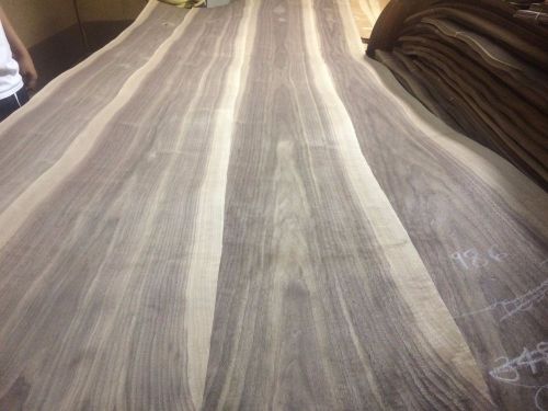Wood Walnut Venner  119x11,14;1617, total 4 pcs RAW VENEER N986.