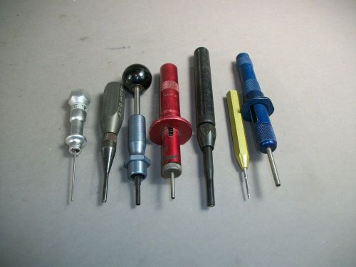 Lot of 7 Aircraft Connector Insertion-Removal Tool (#16)
