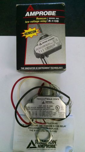 ( NEW IN BOX )  AMPROBE / REMCON    R-115S    LOW VOLTAGE RELAY