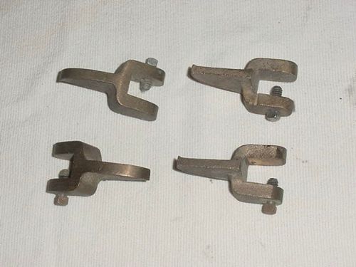 Vintage Brass Bronze 4 Printers Press Book Cutter Trimming Guides