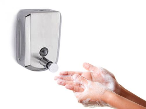 Stainless Steel Wall-mounted Manual Soap Dispenser Volume:1200ml