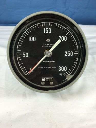 Weksler 4.5&#034; 0-300 mil-spec gauge for sale