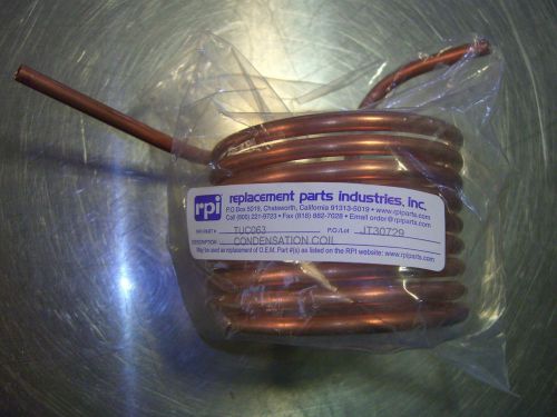 Rpi condensation coil tuc063 jt30729 replacement parts industries copper for sale
