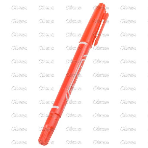 2PCS CCL Anti-etching PCB circuit board Ink Marker Double Pen For DIY PCB RED
