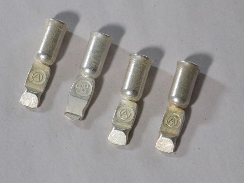 Anderson 4x 50 amp power sb50 terminals (2 pair) 6mm 2 cable size connectors for sale