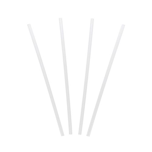 Cibowares 7.75&#034; jumbo clear straws, case of 12,500, st56197 for sale