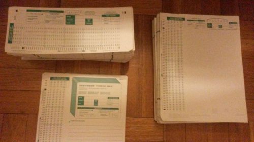 Loose Scantron Forms  both large &amp; Regular  Forms  GREAT DEAL!!!!!!!!!!!!!!!!