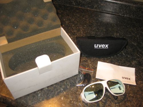 UVEX Safety Glasses By Honeywell L596S Laser Glasses, Light Gray, Uncoated
