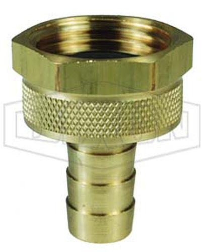 Dixon brass 5911212c brass 3/4&#034;-11-1/2 fght x 3/4&#034; hose barb shank w/ swivel nut for sale