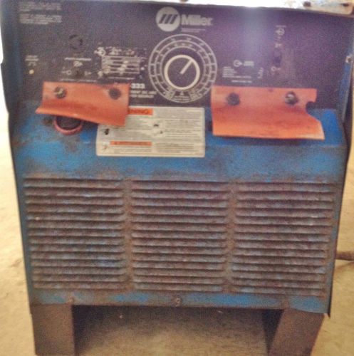 Miller electric mfg co. welder srh-333 #5631 for sale