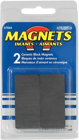 CERAMIC MAGNET BLOCK,HD 2/CD