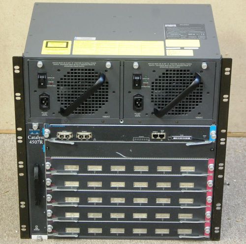 Cisco WS-C4500 4507R-E Series 5x WS-4306-GB 1x WS-X4515