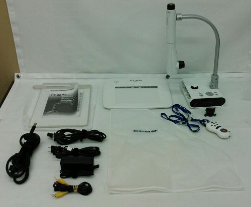 Elmo TT-02RX Document Camera with Remote Power Supply Manual extra accessories