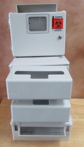 4 biohazard wall mount locking boxes no keys wall mount safe boxes for sale