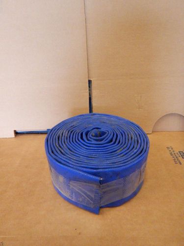 New 2&#034; diameter x 19&#039; long discharge water pump hose lay flat new           new for sale