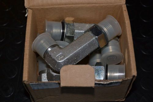 Box of 5 parker 12cc50x-s 12 cc50x-s triplelok-s st long str thread elbow new for sale