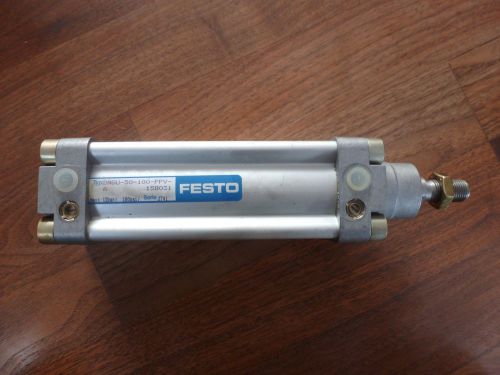 Festo DNGU-50-100-PPV-158031 Pneumatic Cylinder NOS 50mm Bore 100mm Stroke