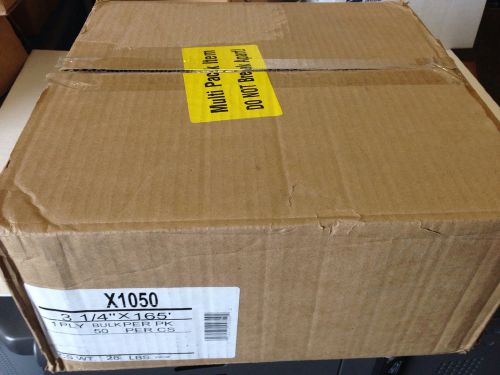 Nashua pos printer receipt paper 3.25in x 3.0in x 165ft - 50 rolls 1050 for sale