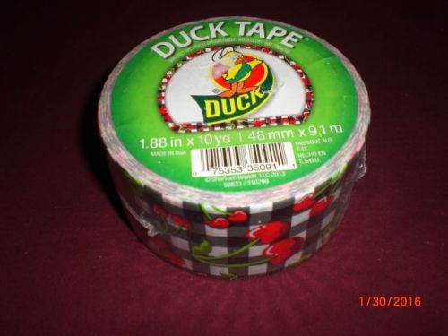 Duck tape cherries 10 yards new stealed for sale