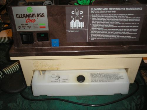 Cleanaglass One Behind the Bar Glass Washer NEW