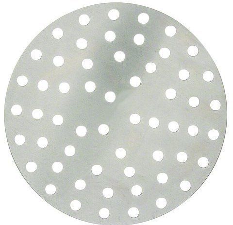 Winco apzp-20p, 20-inch, aluminum perforated pizza disk379 holes, aluminum perfo for sale
