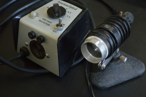 AO Spencer American Optical Voltage Selector Microscope Light Power Supply 350