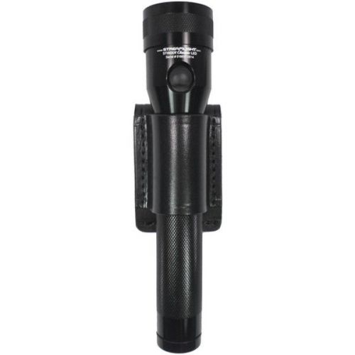 Gould &amp; goodrich b676-1 flashlight holder black leather for asp triad for sale