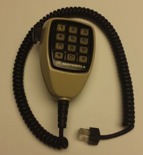 BACKLIT Motorola DTMF Microphone TDN8305B Maxtrac Mobile Radio 8p RJ-45 HMN1037B
