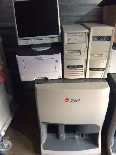 Beckman Coulter LH 500 Analyzer Set Hematology Laboratory w/ Computer &amp; Software