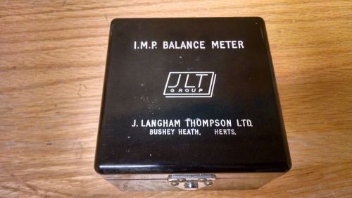 Vintage I.M.P. Balance meter J.Langham Thompson Group