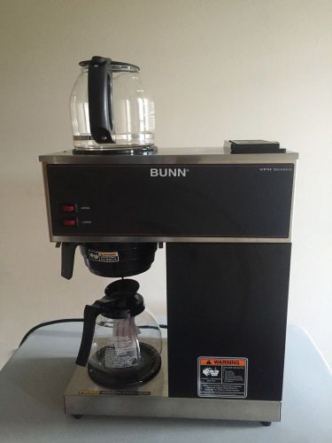 BUNN Commercial Coffee Maker VPR Series 2 Burner Pourover Brewer 2 Carafes